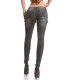 Koucla lace-orned rhine-lace jeans