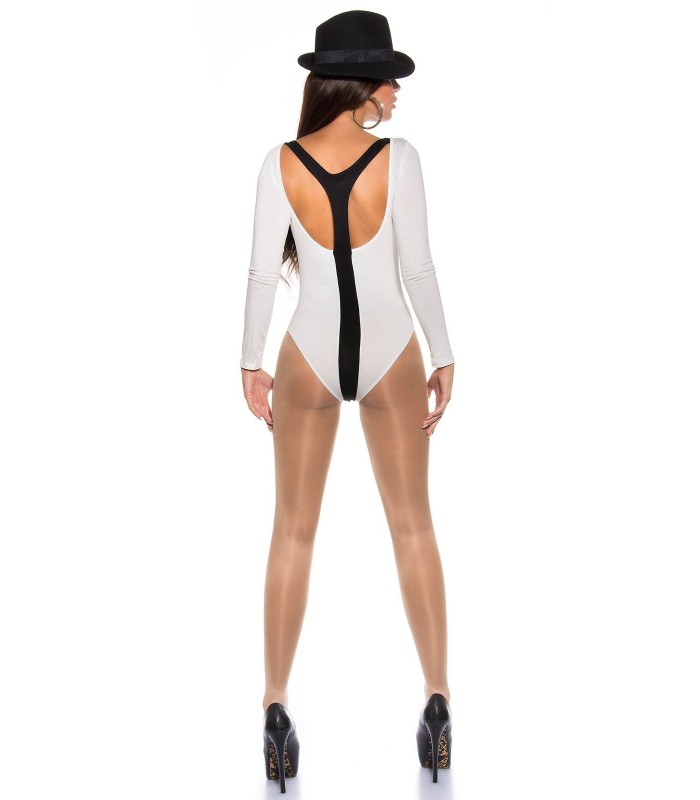 Koucla -black long-sleeved henxelbody