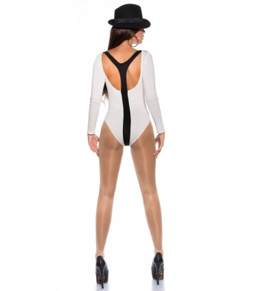 Koucla -black long-sleeved henxelbody