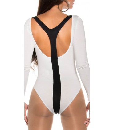 Koucla -black long-sleeved henxelbody