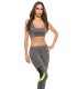 Koucla grey mesh workout tights