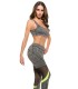Koucla grey mesh workout tights
