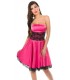 Koucla pink party dress with lace