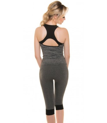 Koucla black workout top