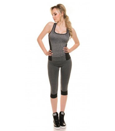 Koucla black workout top