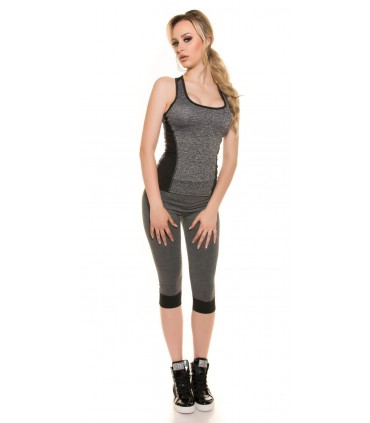 Koucla black workout top