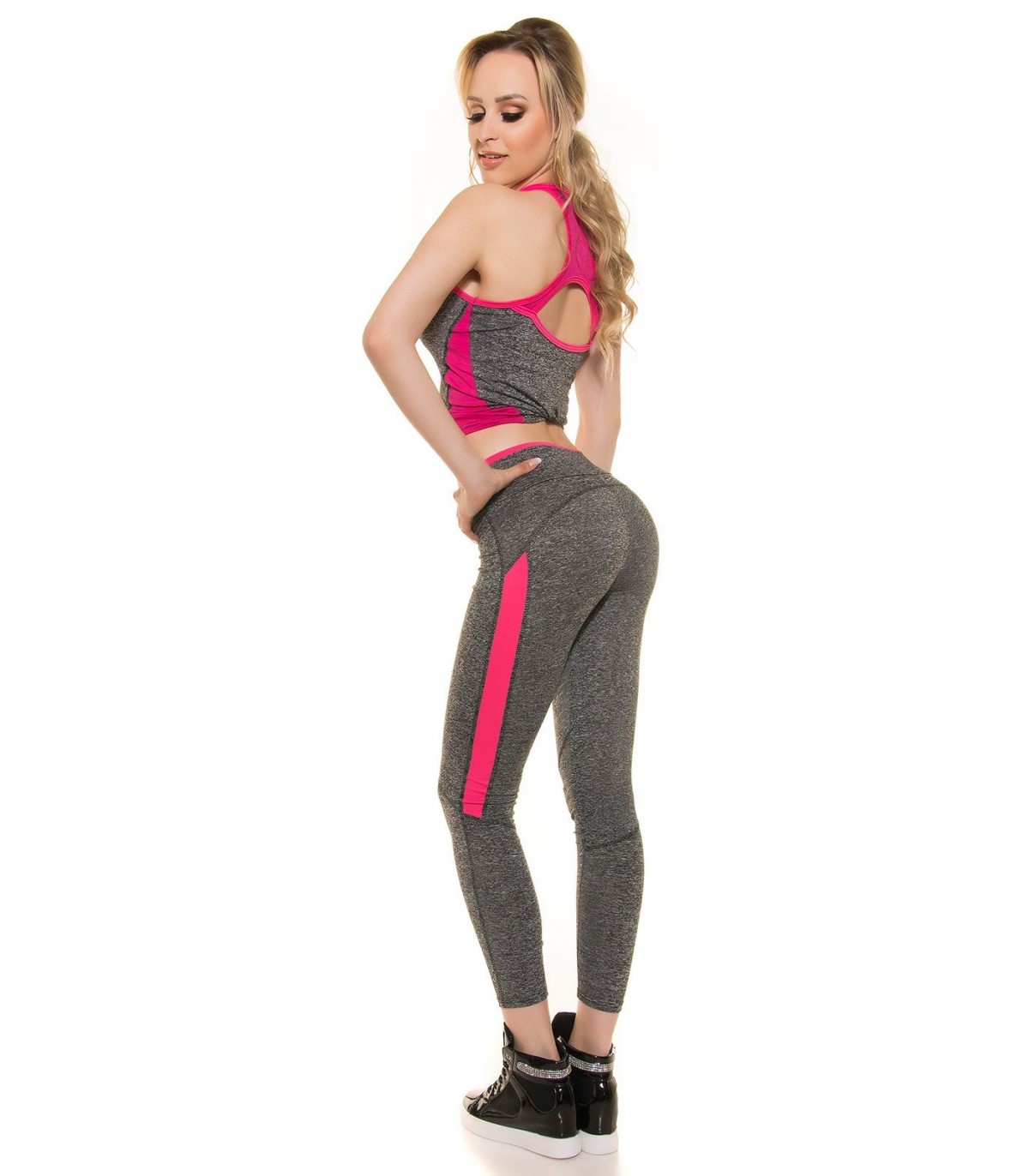 Koucla pink workout tights