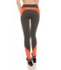 Koucla neonorans/grey workout tights