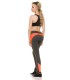 Koucla neonorans/grey workout tights