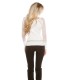Koucla white knit with lace