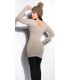 Koucla taupe peace knit dress
