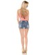 Koucla denim shorts with colorful buttons