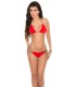 Red chain and rhine-tinted bikinis