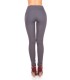 Grey decorative treggings