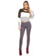 Grey decorative treggings