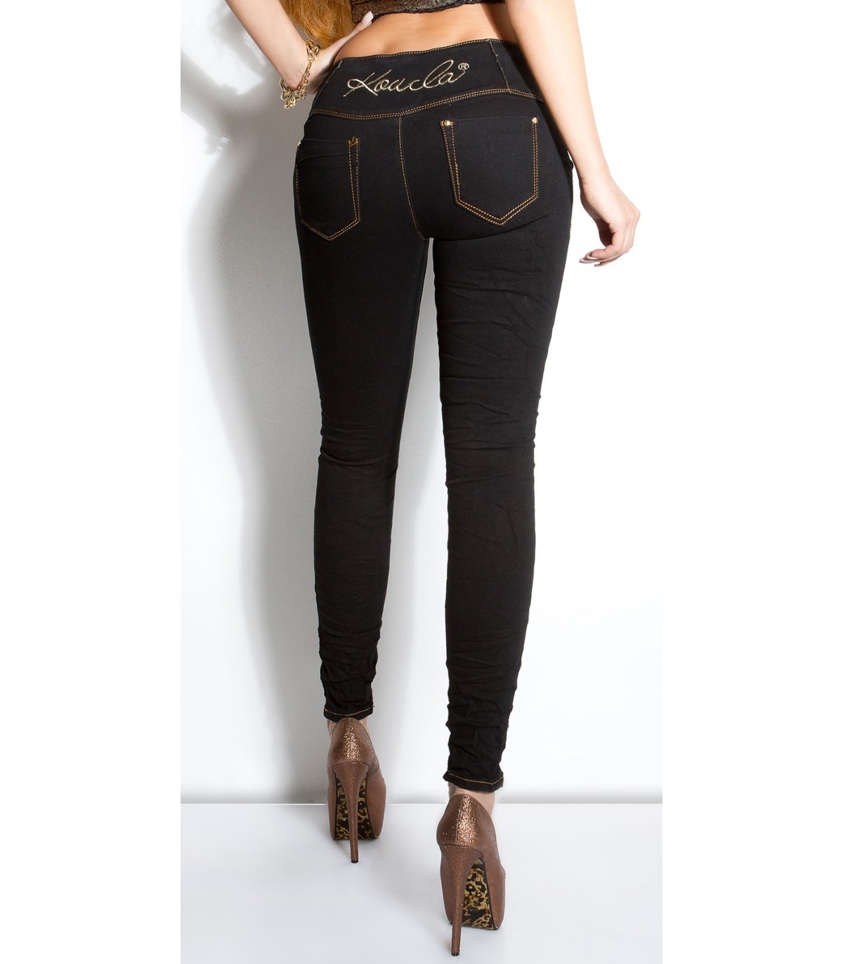 Koucla jeans with buttons