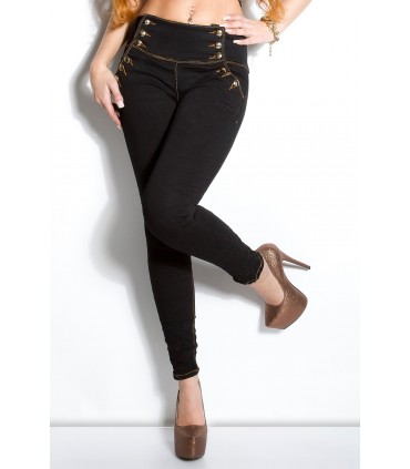 Koucla jeans with buttons