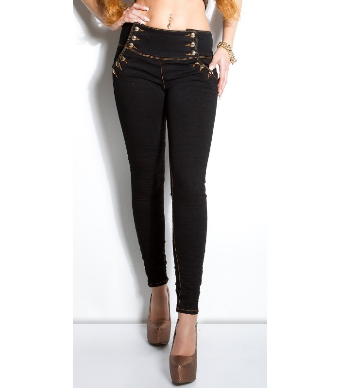 Koucla jeans with buttons