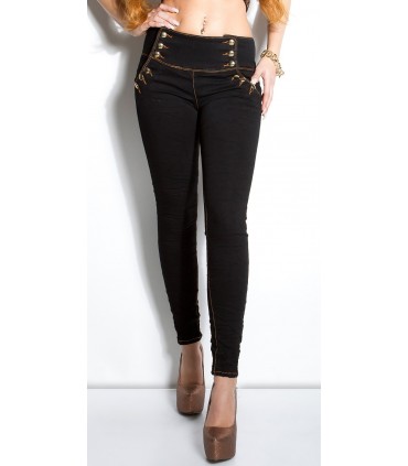 Koucla jeans with buttons