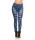Koucla blue ripped nod-off jeans