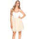 Koucla white tulle party dress with sequins