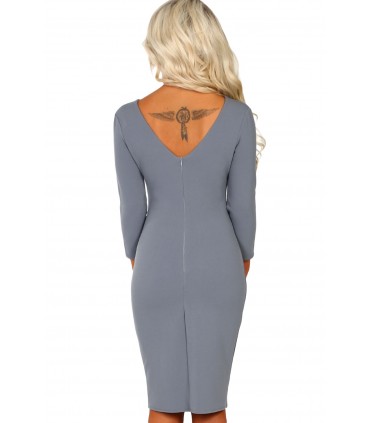 Grey cross-sighted dime with slits