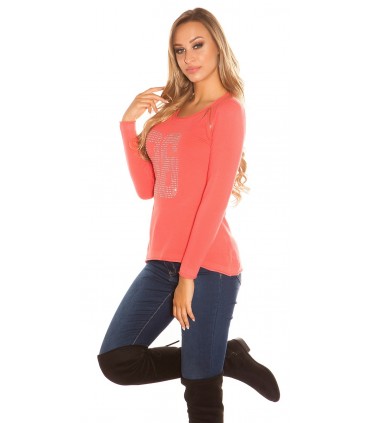 Koucla coral 86 strassineule with zippers