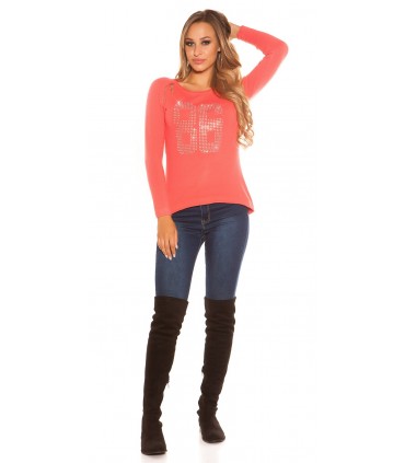 Koucla coral 86 strassineule with zippers