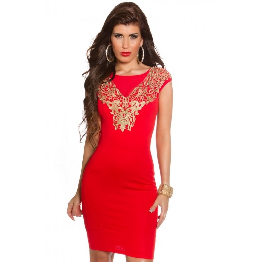 Koucla gold-colored party...