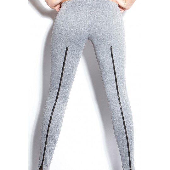 Koucla grå treggings med...