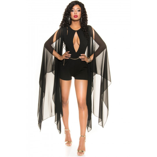 Koucla musta playsuit...