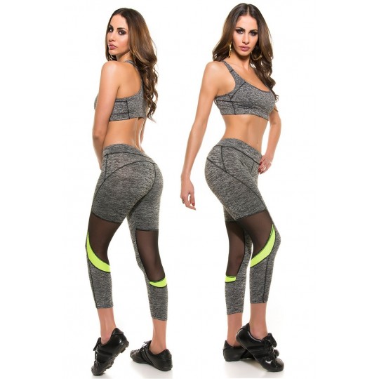 Koucla grey mesh workout...