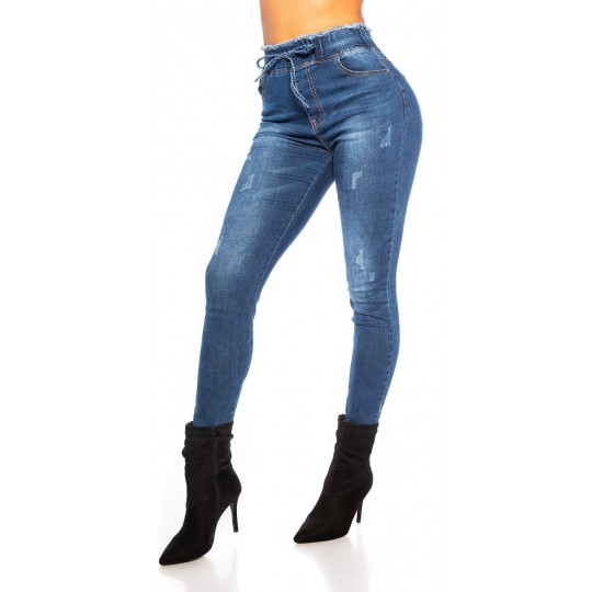 Siniset resorivyötäröiset...