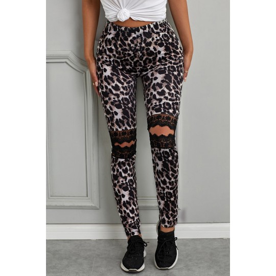 Leo patterned lace-orned...