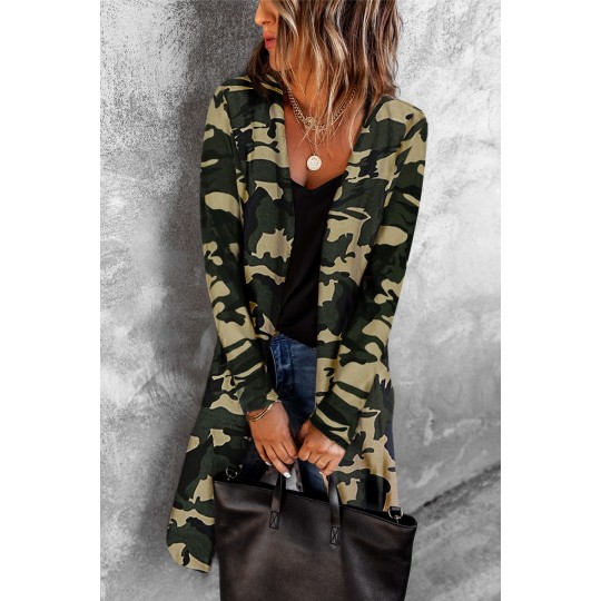 Camouflage-pattern long...