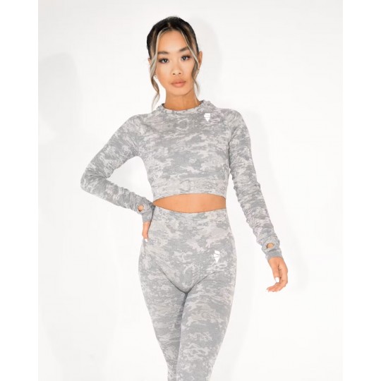 DW Light Grey Camo Long Sleeve
