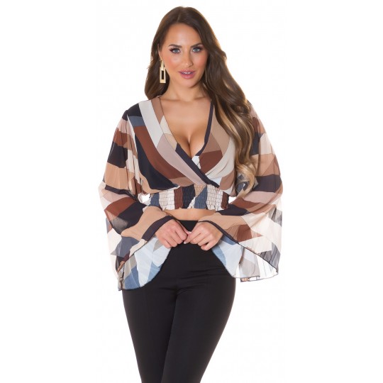 Black multi-striped...