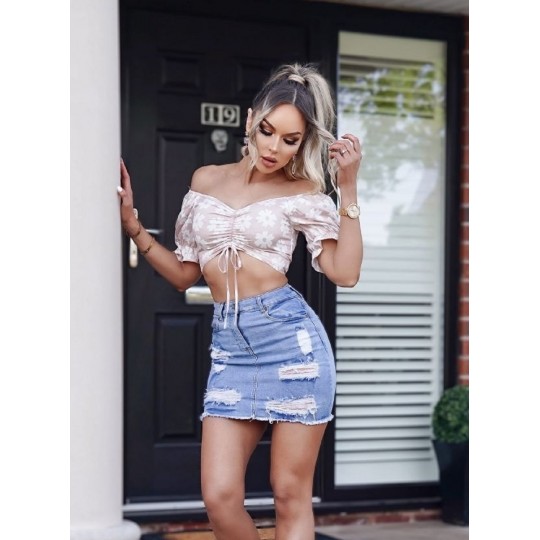 Parisian blommiga mönster...