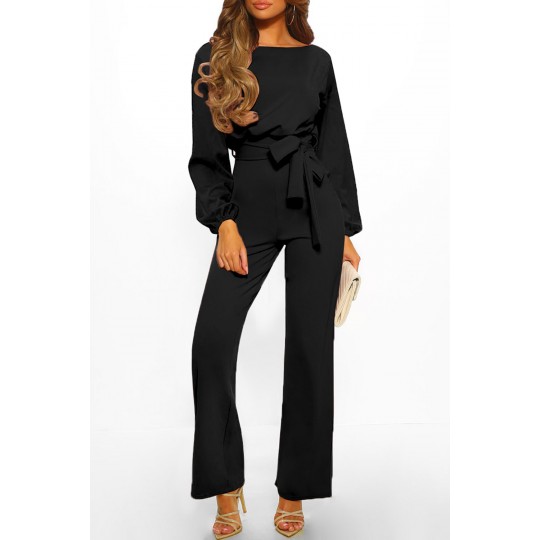 Black long sleeve jumpsuit...