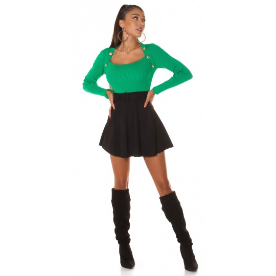 Vihreä 2in1 ribbineule...