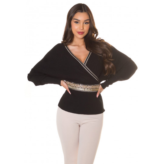 Black Decorative Bat Sleeve...