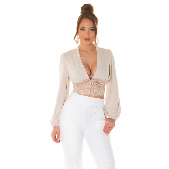 Koucla beige pussihihainen...