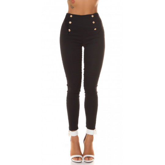 Koucla svart knapp och...