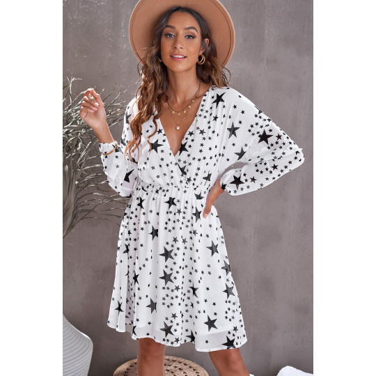 White star pattern...