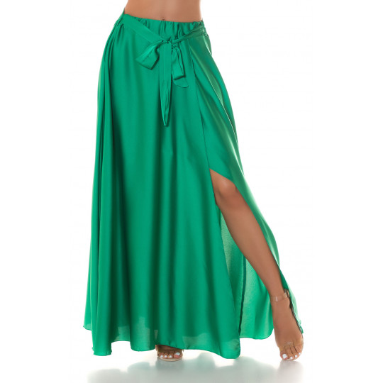 Koucla green satin look...