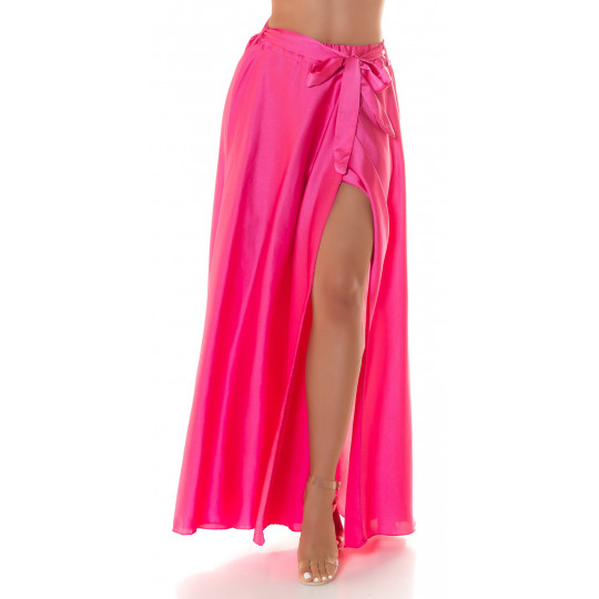 Koucla pink satin look with...