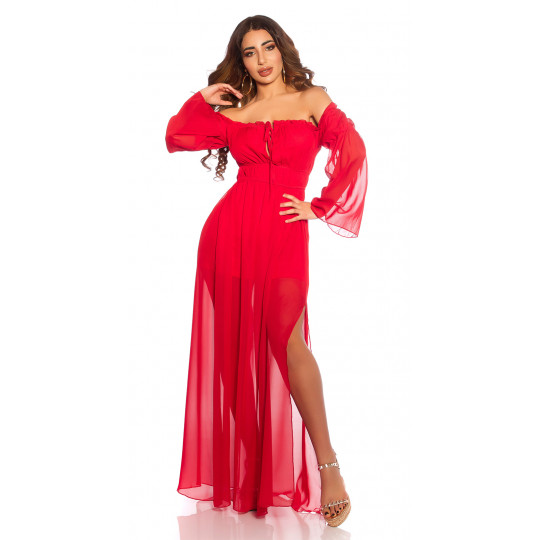 Punainen pitkähihainen...