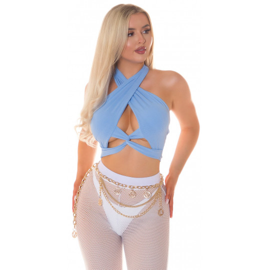 Koucla light blue short...