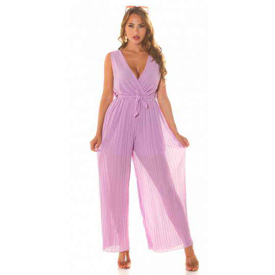 Koucla lilac V-jumpsuit...