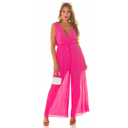 Koucla rosa V-jumpsuit med...